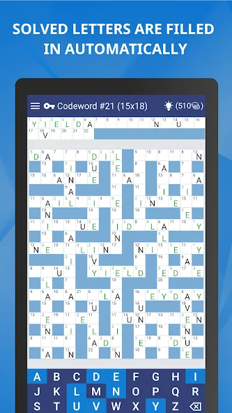 Keywords — Codeword Puzzle  [МОД Меню] Screenshot 4