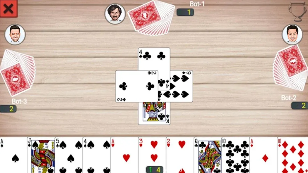 Callbreak Prince: Card Game (Каллбрейк Принц)  [МОД Много денег] Screenshot 3