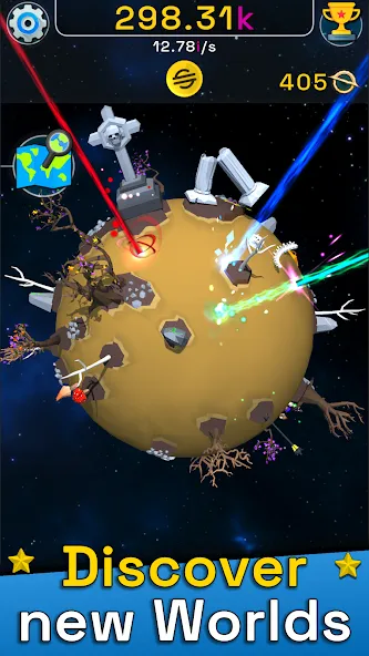 Planet Evolution: Idle Clicker (Планета Эволюция)  [МОД Unlimited Money] Screenshot 2