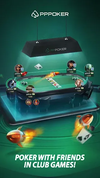 PPPoker-Home Games  [МОД Много денег] Screenshot 4