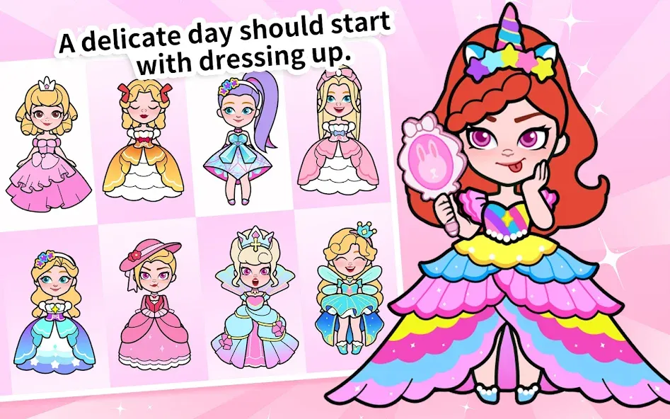 Paper Princess's Dream Castle  [МОД Много денег] Screenshot 2