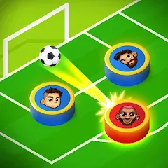 Скачать взлом Super Soccer 3v3 (Online) (упер футбол 3 на 3)  [МОД Бесконечные деньги] - стабильная версия apk на Андроид