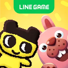 Скачать взломанную LINE ポコパンタウン-楽しめるステージ満載パズルゲーム  [МОД Unlocked] - стабильная версия apk на Андроид