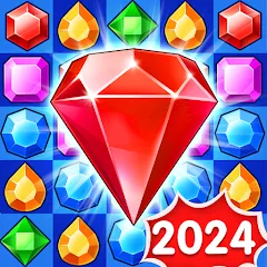 Взлом Jewels Legend - Match 3 Puzzle (Джуэл Легенд)  [МОД Unlocked] - последняя версия apk на Андроид