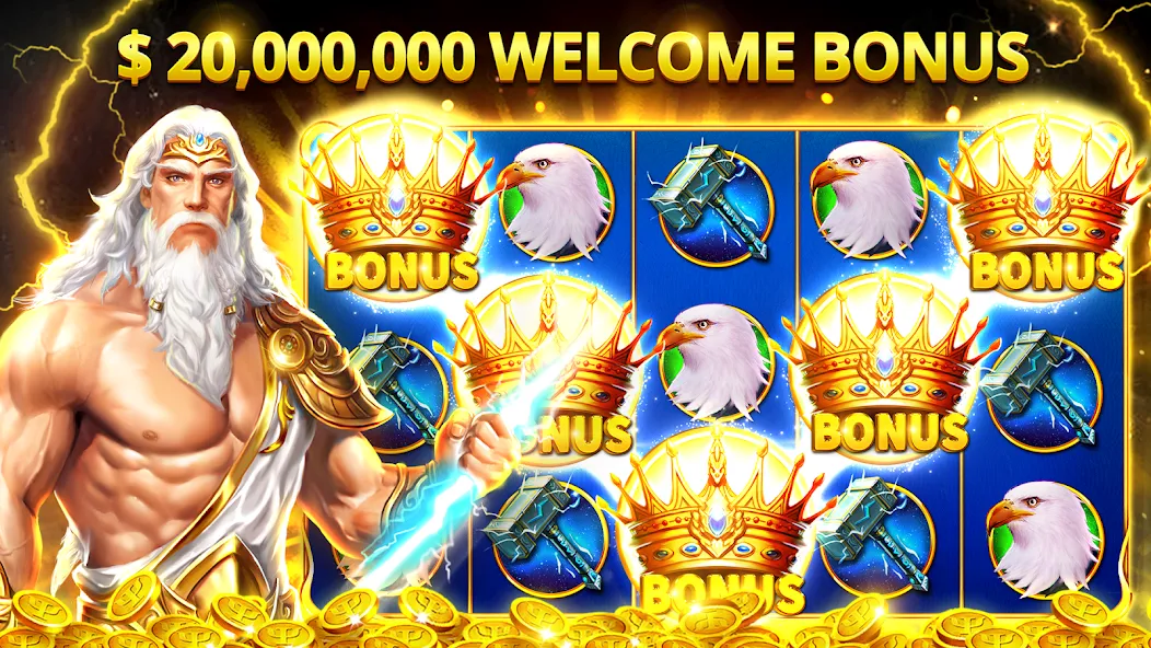 Slots Myth - Slot Machines  [МОД Unlimited Money] Screenshot 1