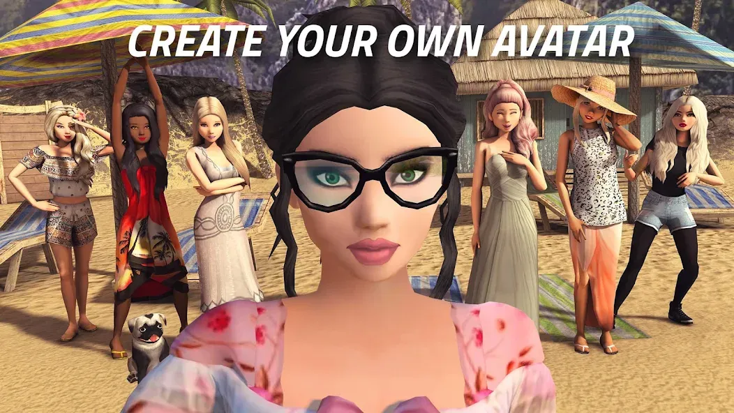 Avakin Life - 3D Virtual World (Авакин Лайф)  [МОД Бесконечные деньги] Screenshot 1