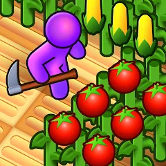 Взломанная Farm Land - Farming life game (Фарм Лэнд)  [МОД Unlimited Money] - стабильная версия apk на Андроид