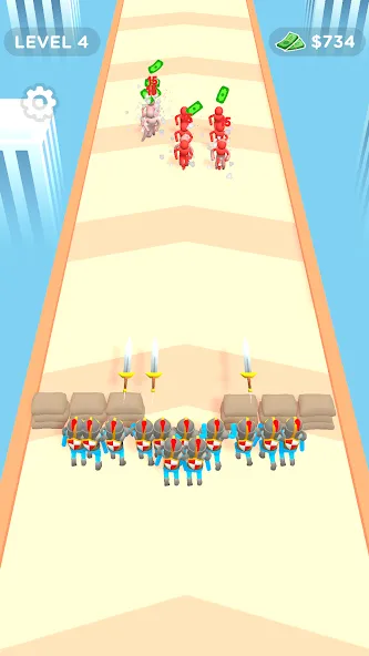 Crowd Evolution!  [МОД Бесконечные монеты] Screenshot 4