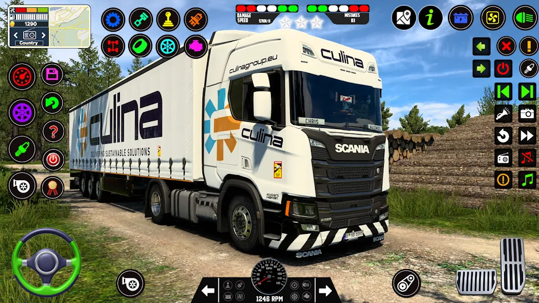 City Truck Simulator 2023  [МОД Mega Pack] Screenshot 1