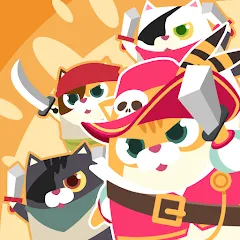 Скачать взлом Battle Cat Hero (Баттл Кэт Герой)  [МОД Много монет] - полная версия apk на Андроид