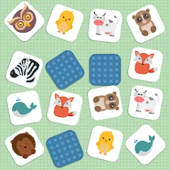 Взломанная Picture Matching Memory Game (Пикча Матчинг Мемори Гейм)  [МОД Бесконечные монеты] - полная версия apk на Андроид