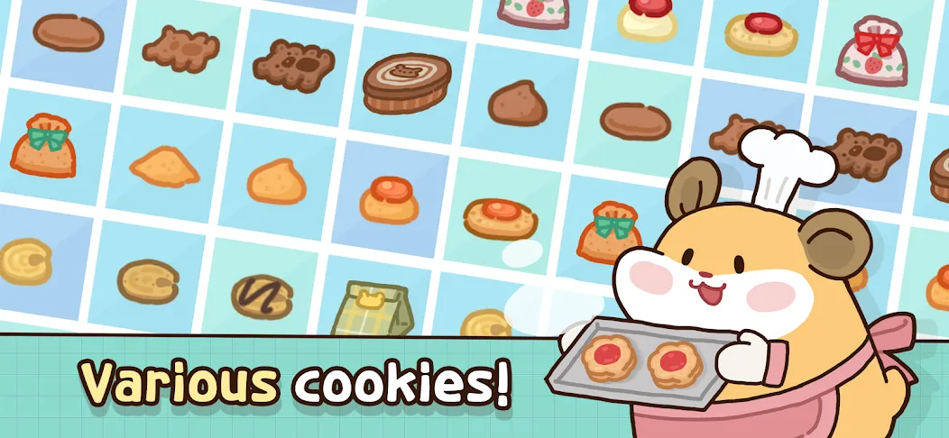 Hamster Cookie Factory  [МОД Бесконечные деньги] Screenshot 2