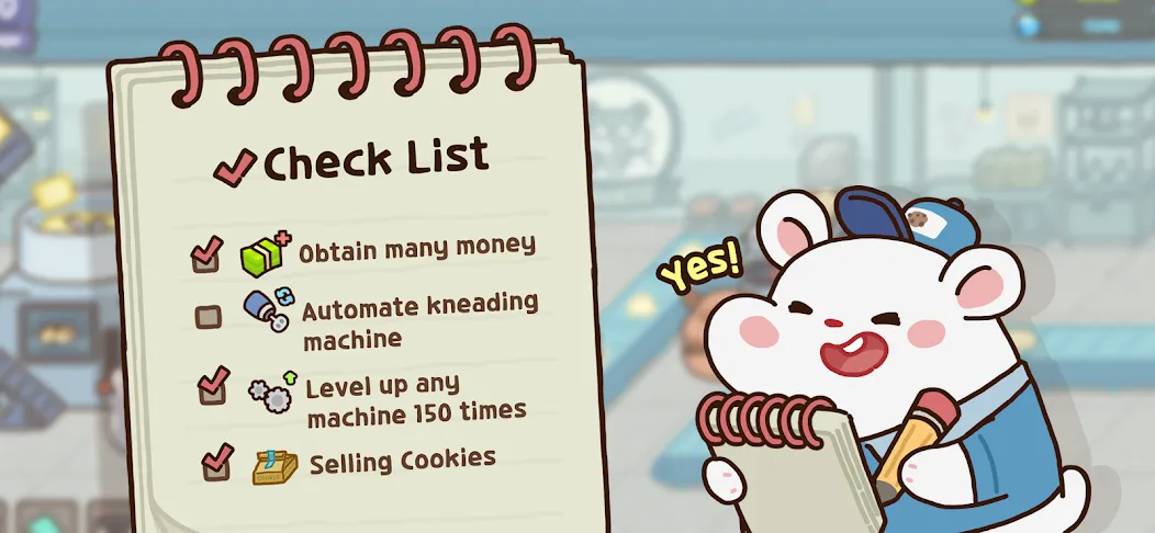 Hamster Cookie Factory  [МОД Бесконечные деньги] Screenshot 3