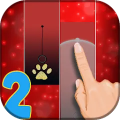 Скачать взломанную Piano Noir Ladybug Tiles 2 (Пианино Нуар Картинки С кожанкой Жук 2)  [МОД Unlimited Money] - стабильная версия apk на Андроид