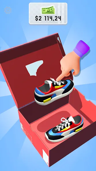 Sneaker Art! - Coloring Games  [МОД Много денег] Screenshot 2