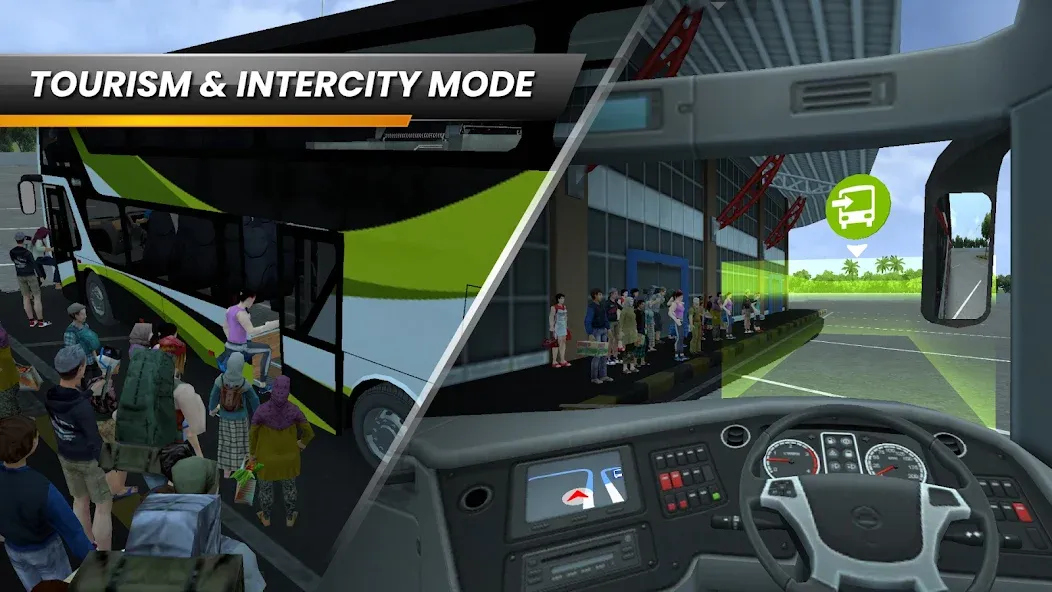 Bus Simulator Indonesia (Бус Симулятор Индонезия)  [МОД Все открыто] Screenshot 4