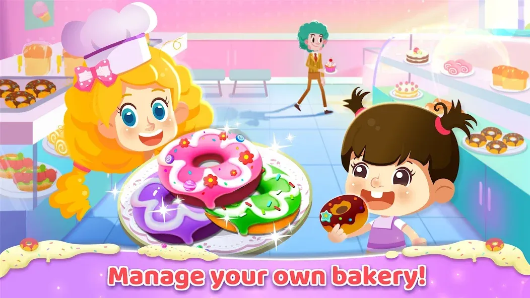 Little Panda: Sweet Bakery  [МОД Unlocked] Screenshot 1