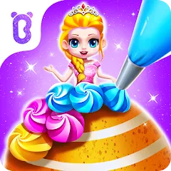 Скачать взломанную Little Panda: Sweet Bakery  [МОД Unlocked] - полная версия apk на Андроид