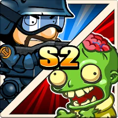 Скачать взломанную SWAT and Zombies Season 2 (СВАТ)  [МОД Menu] - полная версия apk на Андроид