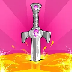 Скачать взломанную Sword Melter (Сворд Мелтер)  [МОД Меню] - последняя версия apk на Андроид