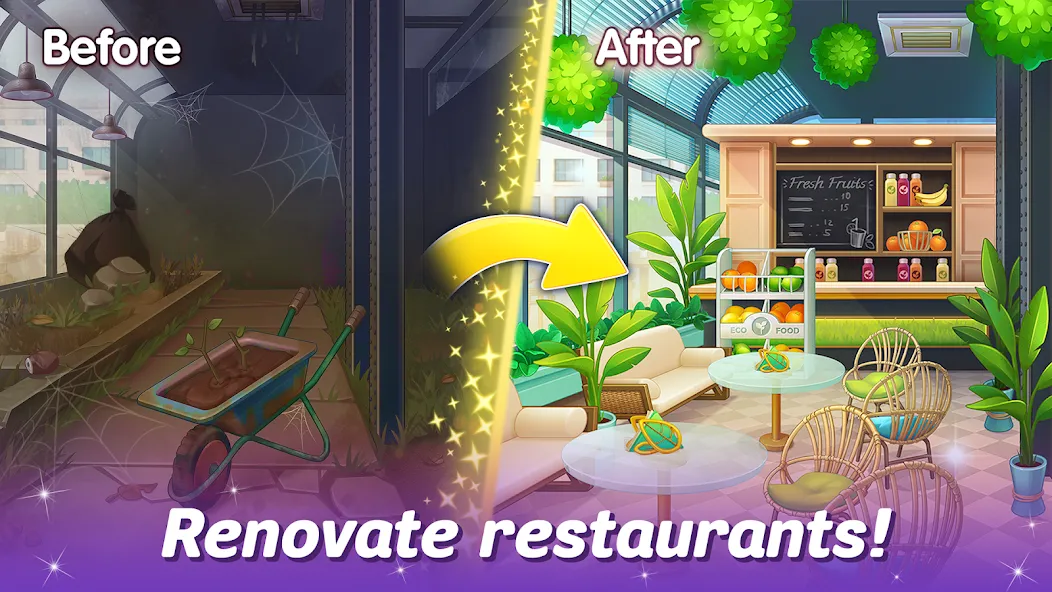 Cooking Live - restaurant game (Кукинг Лайв)  [МОД Menu] Screenshot 2