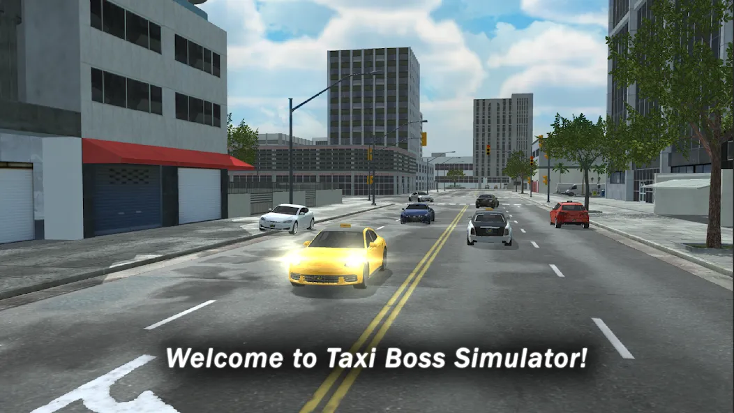 Taxi Boss Simulator  [МОД Бесконечные деньги] Screenshot 1