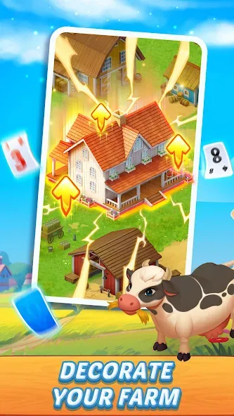 Solitaire Farm Adventure (Солитер)  [МОД Menu] Screenshot 4