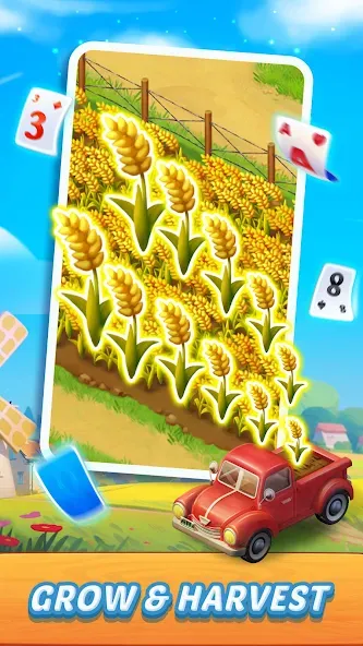 Solitaire Farm Adventure (Солитер)  [МОД Menu] Screenshot 5