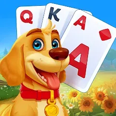 Взлом Solitaire Farm Adventure (Солитер)  [МОД Menu] - последняя версия apk на Андроид