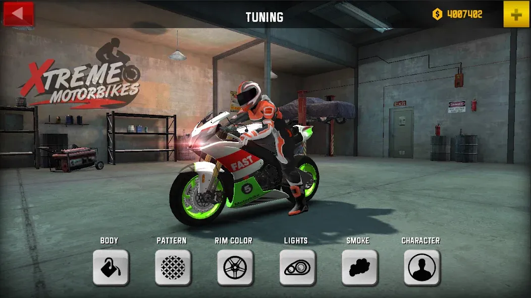 Xtreme Motorbikes (Экстрим моторбайкс)  [МОД Бесконечные монеты] Screenshot 1