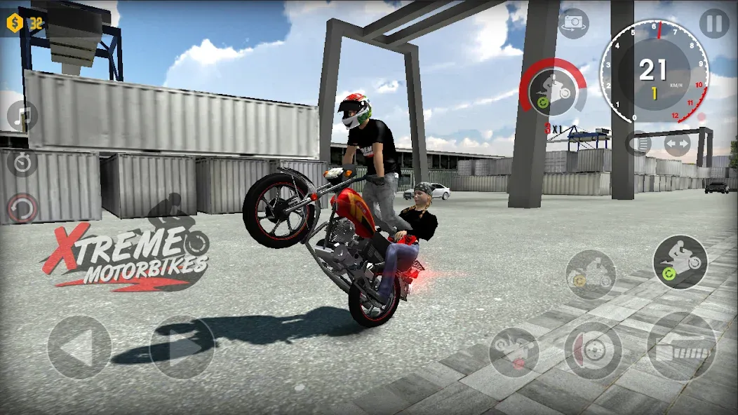 Xtreme Motorbikes (Экстрим моторбайкс)  [МОД Бесконечные монеты] Screenshot 3