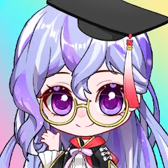 Взломанная Chibi Doll: My School (Чиби Долл)  [МОД Все открыто] - стабильная версия apk на Андроид