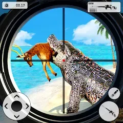 Взломанная Crocodile Hunting Animal Games (Крокодил Охота Игры с животными)  [МОД Бесконечные деньги] - последняя версия apk на Андроид