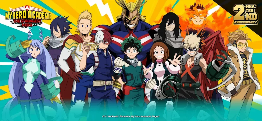 MHA:The Strongest Hero (Эмха)  [МОД Unlimited Money] Screenshot 1