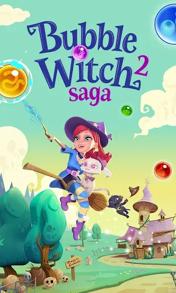 Bubble Witch 2 Saga (Бабл Витч 2 Сага)  [МОД Mega Pack] Screenshot 5