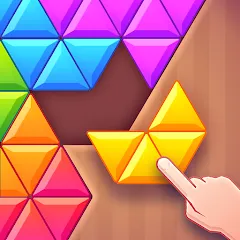 Скачать взлом Triangles & Blocks (Полиблок)  [МОД Menu] - последняя версия apk на Андроид