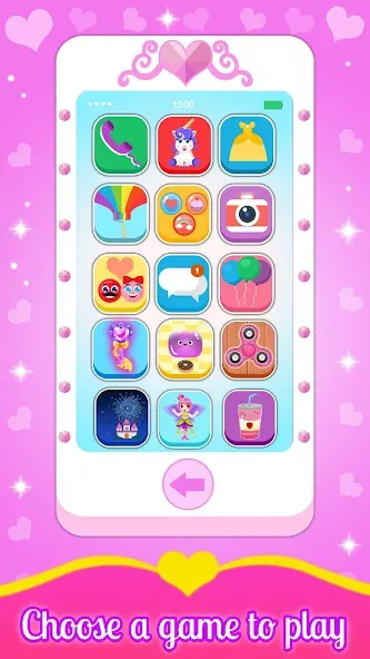 Baby Princess Phone  [МОД Много денег] Screenshot 1