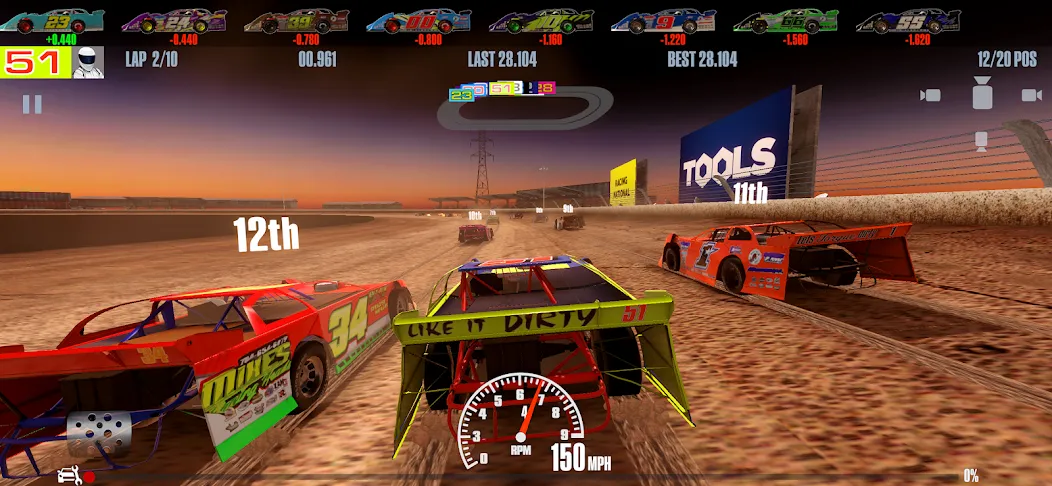 Stock Car Racing (ток Кар Гонки)  [МОД Unlimited Money] Screenshot 2