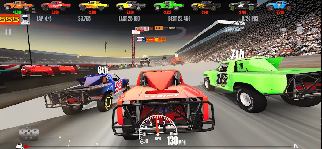 Stock Car Racing (ток Кар Гонки)  [МОД Unlimited Money] Screenshot 5