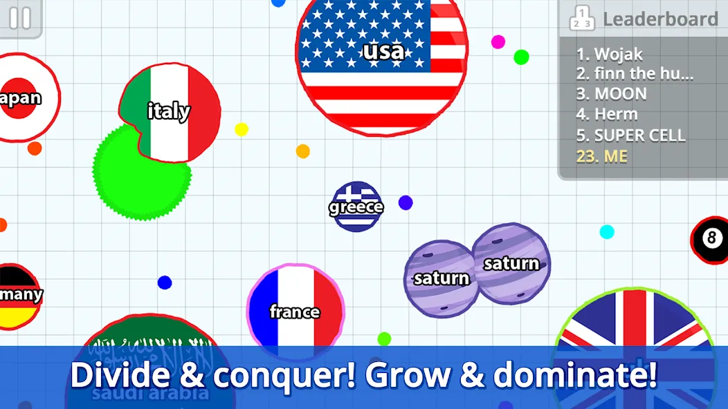 Agar.io  [МОД Все открыто] Screenshot 2