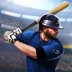 Взломанная Baseball: Home Run Sports Game (Бейсбол)  [МОД Меню] - последняя версия apk на Андроид