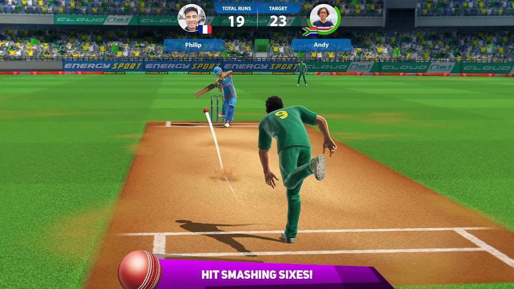 Cricket League (Крикет Лига)  [МОД Unlimited Money] Screenshot 2