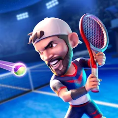 Скачать взломанную Mini Tennis: Perfect Smash (Мини Теннис)  [МОД Бесконечные монеты] - последняя версия apk на Андроид