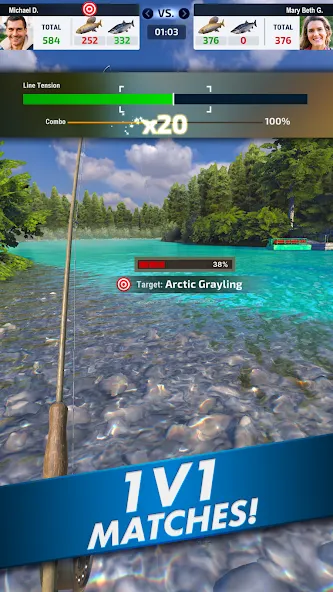 Ultimate Fishing! Fish Game  [МОД Все открыто] Screenshot 2