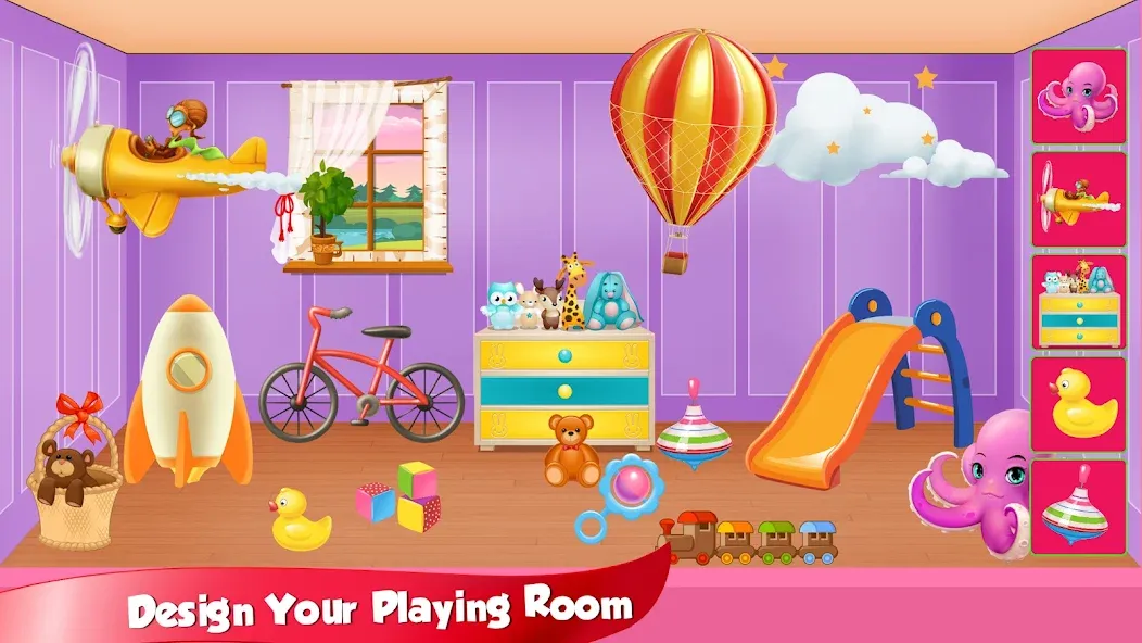 Girl Doll House Design & Clean  [МОД Бесконечные деньги] Screenshot 3