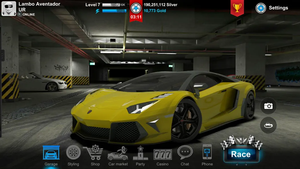 Tuner Life Online Drag Racing (Тюнер Лайф)  [МОД Много денег] Screenshot 2