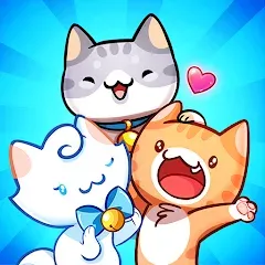 Скачать взломанную Cat Game - The Cats Collector!  [МОД Меню] - стабильная версия apk на Андроид