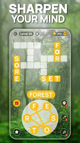 Word Scenery: Crossword (Ворд Трип)  [МОД Все открыто] Screenshot 2