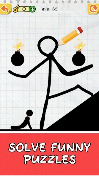 Draw 2 Save: Stickman Puzzle (Дроу 2 Сэйв)  [МОД Меню] Screenshot 4