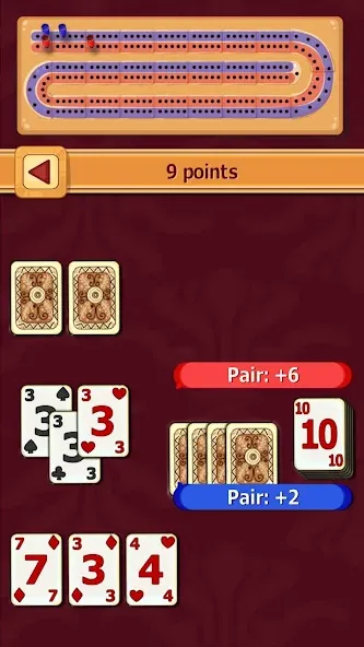 Cribbage (Криббидж)  [МОД Menu] Screenshot 2